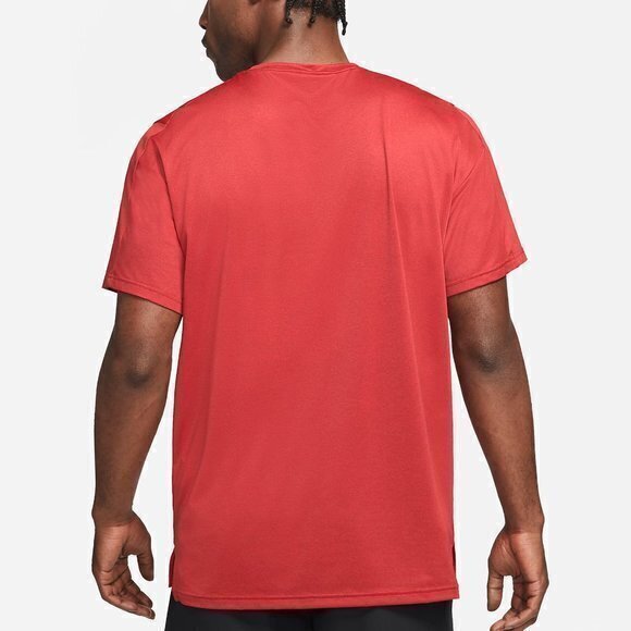 Nike Pro Dri-FIT Men's Short-Sleeve Top Coral‎ Red Size M Athletic Lightweight - Picture 2 of 7